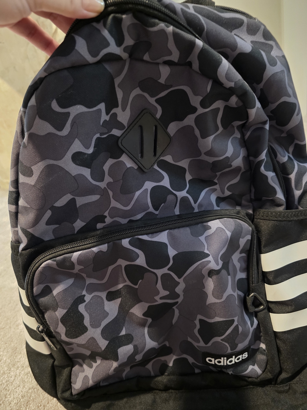 adidas Men's Gray Camo Backpack